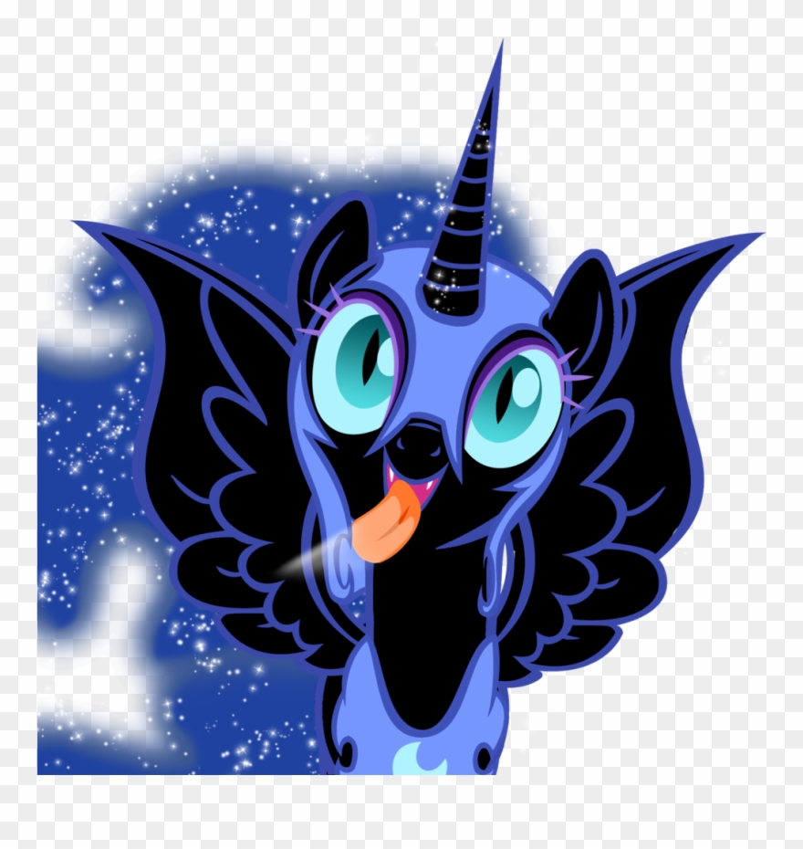 Princess Luna Twilight Sparkle Rainbow Dash Rarity - Cute Nightmare Moon Clipart