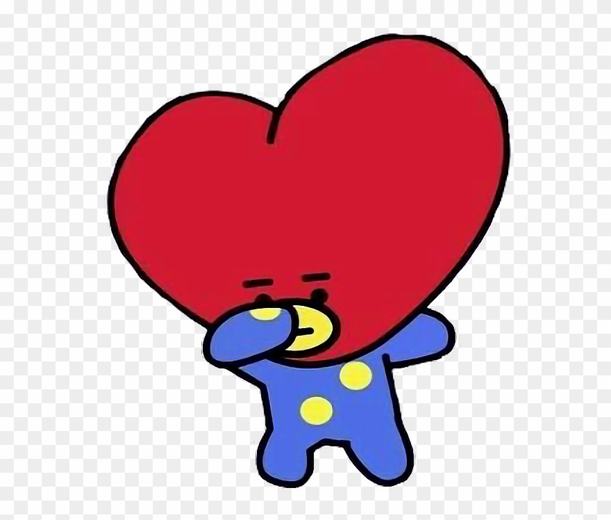 Tata Tatabt21 Tata Bt21 Vbts Bts Taehyung Dab Bt21tata - Tata Bt21 Clipart
