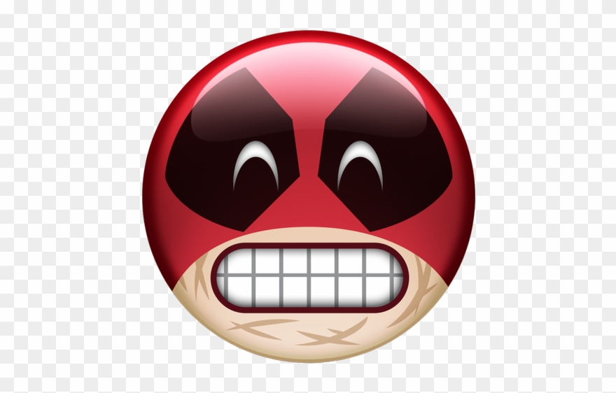 Skins Hechas Por Harambe - Deadpool Emoticon Clipart