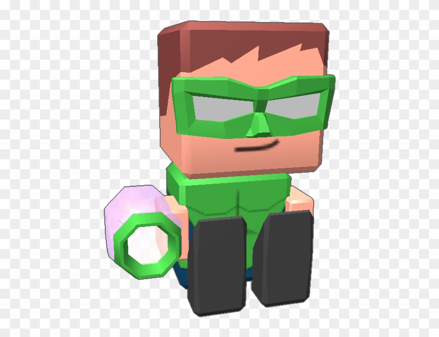 He's Green Lantern - Illustration Clipart