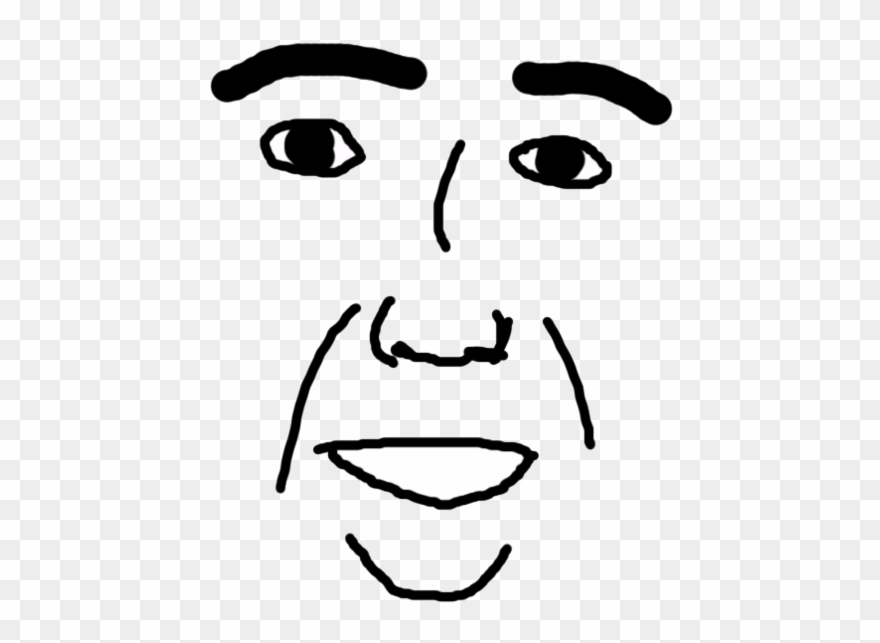 High-quality Face Cliparts - Internet Meme - Png Download