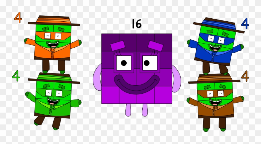 Transparent Download Image Numberblock Turns Into - Numberblocks Count By 2 Clipart