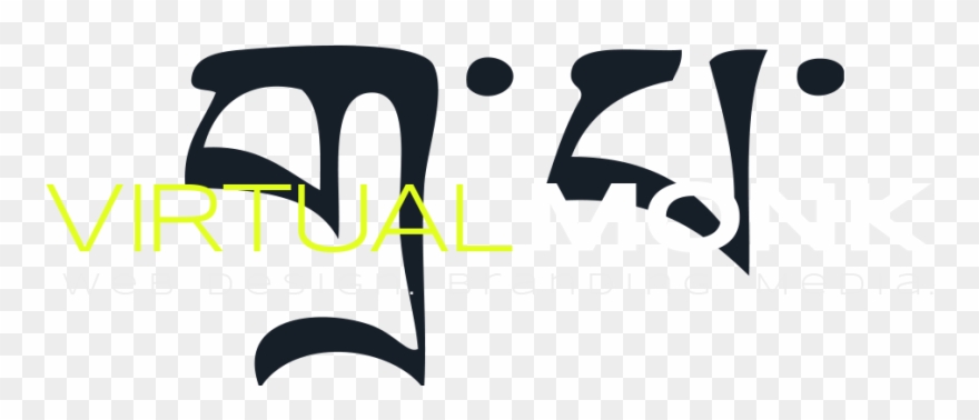 Virtual Monk Web Design And Branding Clipart