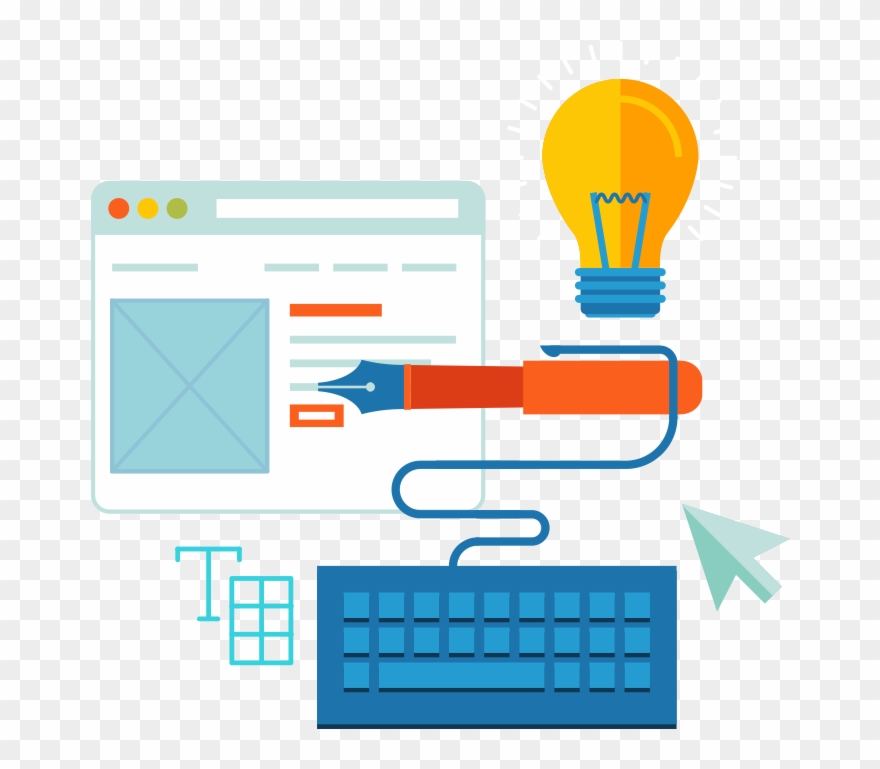 User Experience & Design - Designers Creative Website Clipart