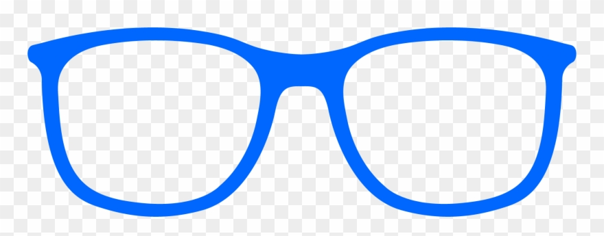 A Crisp Design - Black Frame Glasses Png Clipart