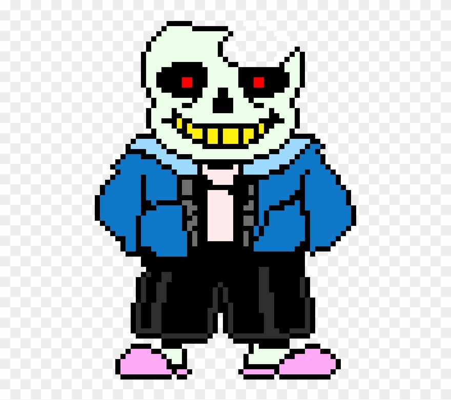 Sans Undertale Pixel Clipart