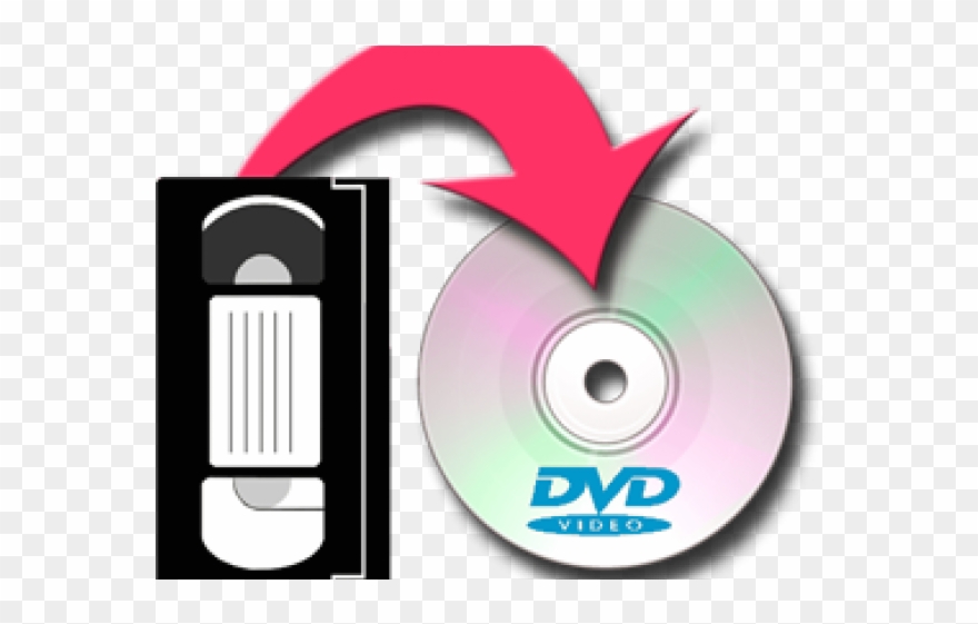 Dvd Clipart Vhs - Dvd - Png Download