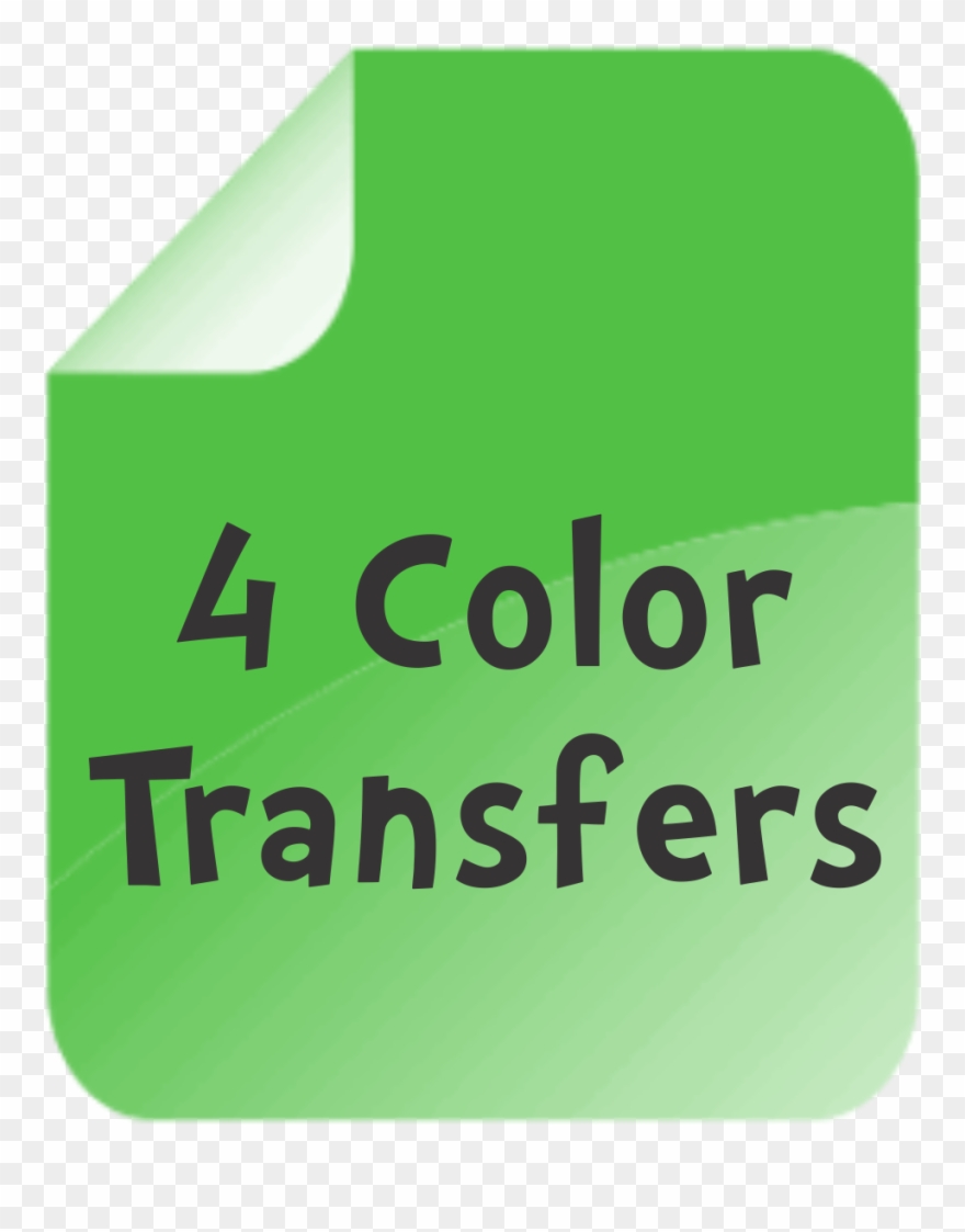 Custom Screen Print Transfers 4 Color - Teacher Clipart