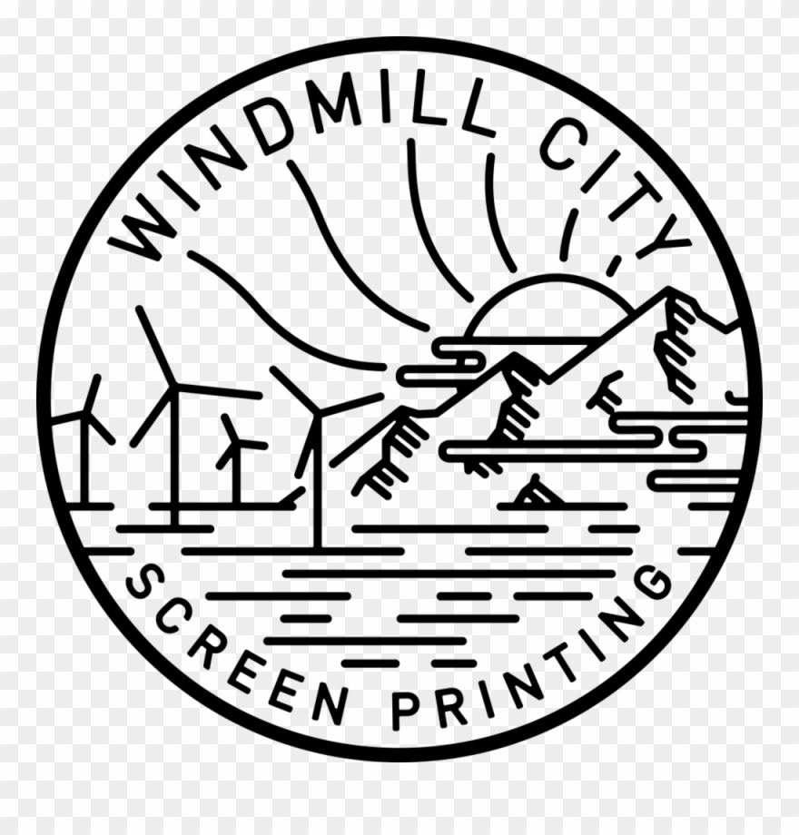 Windmill City Screen Printing - Division Of Cebu Logo Clipart