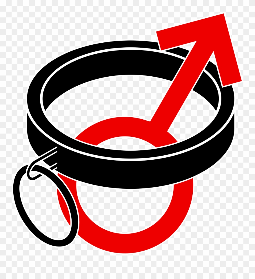 Bdsm Png - Submissive Male Sign Clipart