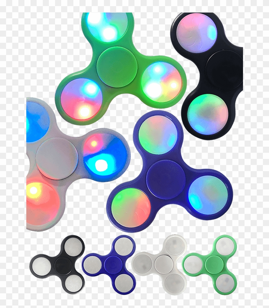 Crazy Led Gyro Spinner X 4 Clipart
