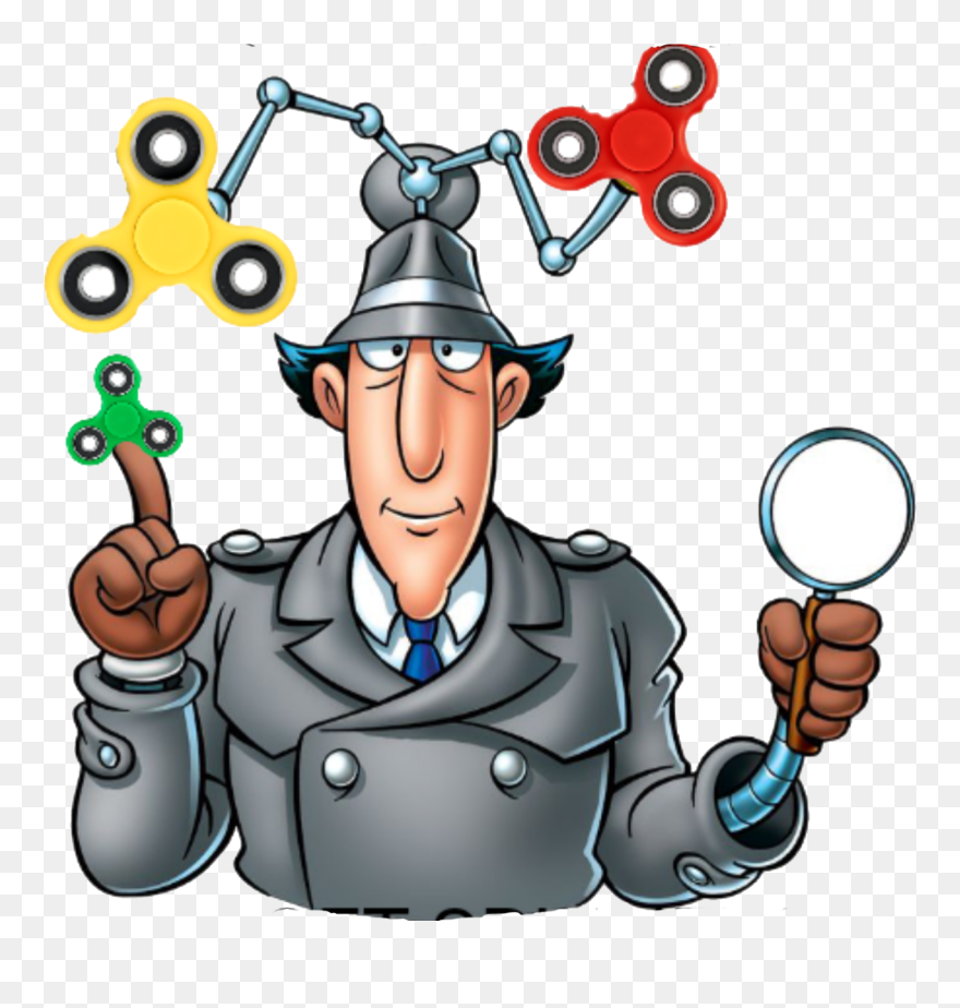 Fidgetspinner Inspectorgadget Cartoon Meme Mineycrafta - Inspector Gadget: 25th Anniversary Edition Clipart
