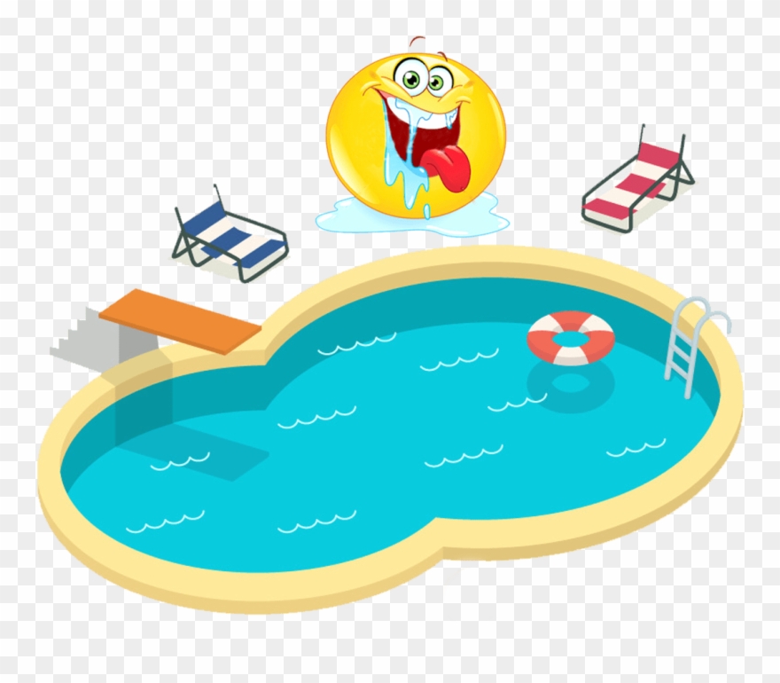 During Your Life Time, You Will Produce Enough Saliva - Swimming Pool Clipart Png Transparent Png