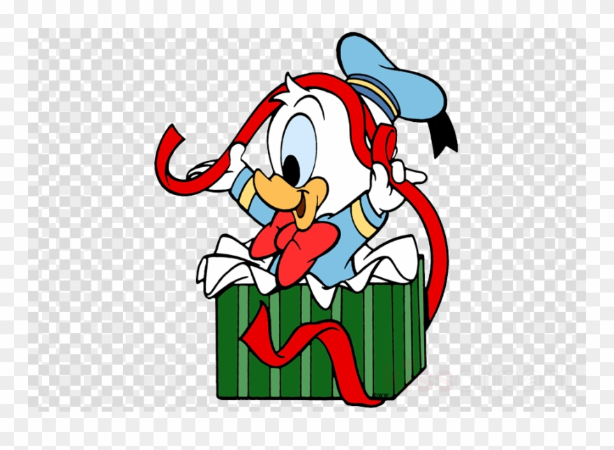 Download Baby Donald Duck Christmas Clipart Donald - Mickey Baby Merry Christma - Png Download