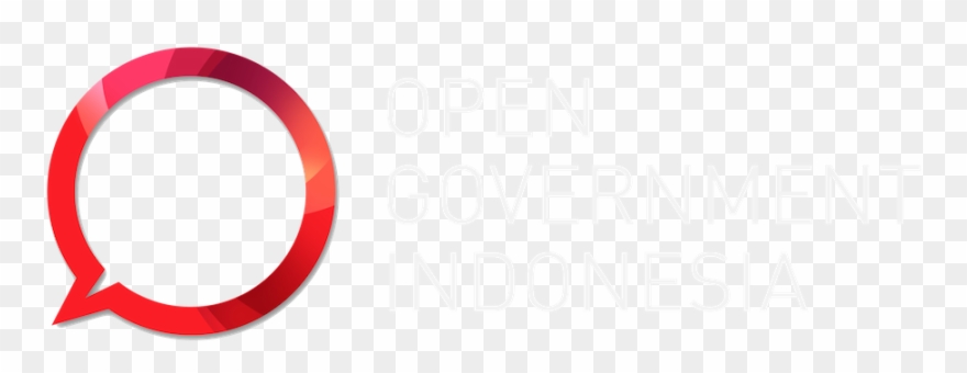 Open Government Indonesia Sekretariat Open Government - Circle Clipart