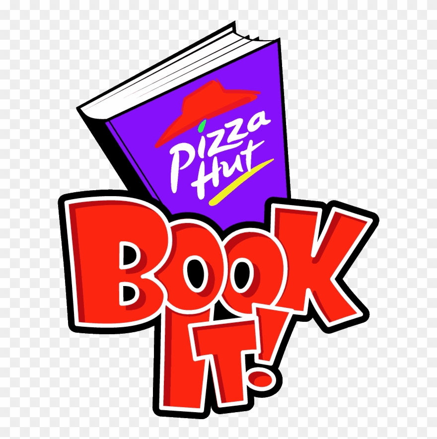 Book It Motivates Children To Read By Rewarding - Pizza Hut Book Clipart
