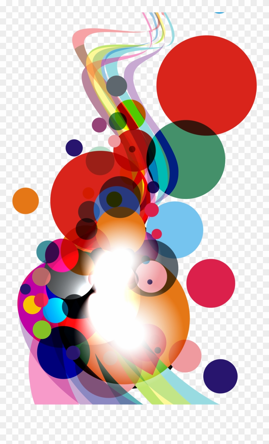 Vector Abstracts Curve - Abstract Background Png Clipart