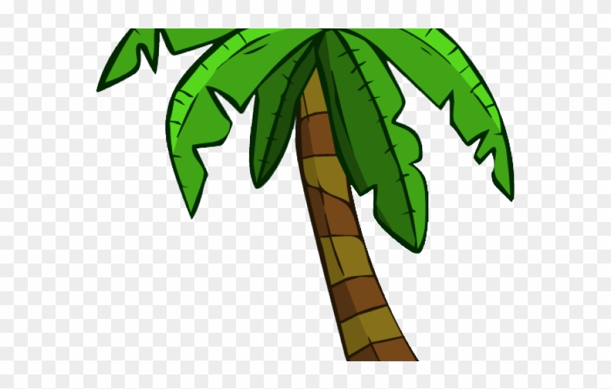 Elemental Clipart Palm Tree - Png Download