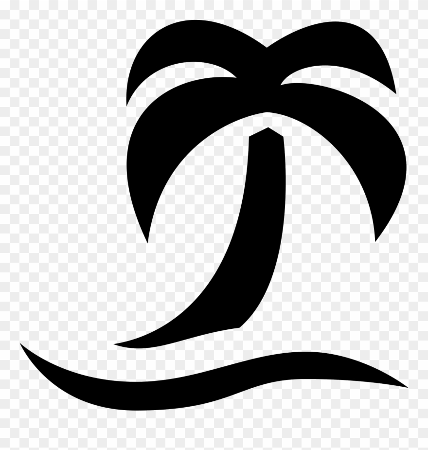 Coconut Tree Icon Png Www Pixshark Com Images Oak Tree - Beach Icon Png Clipart