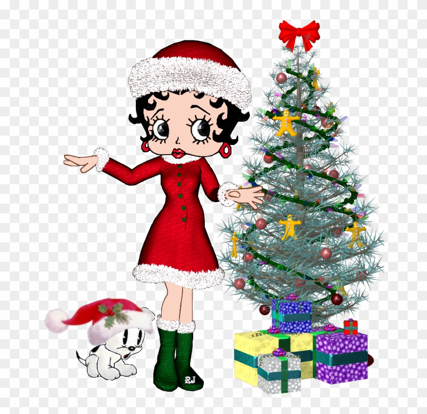 Xmas Tree Bb - Cartoon Clipart