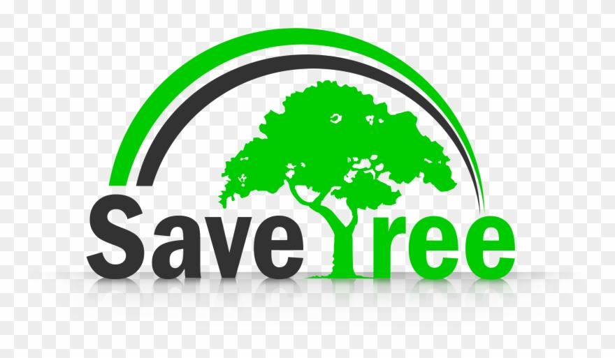 Save Tree Free Download Png - Save The Trees Logo Clipart