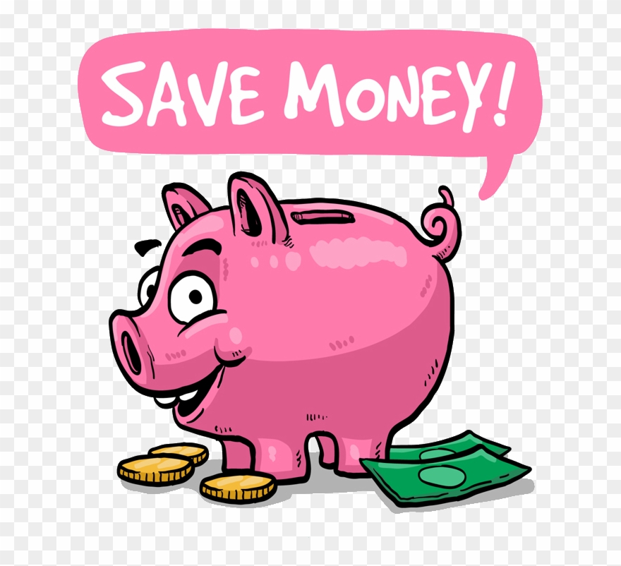 Money Saving Clip Art - Clip Art Save Money - Png Download