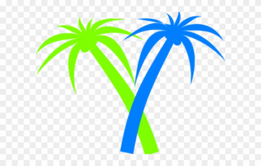 Palm Tree Clip Art - Png Download