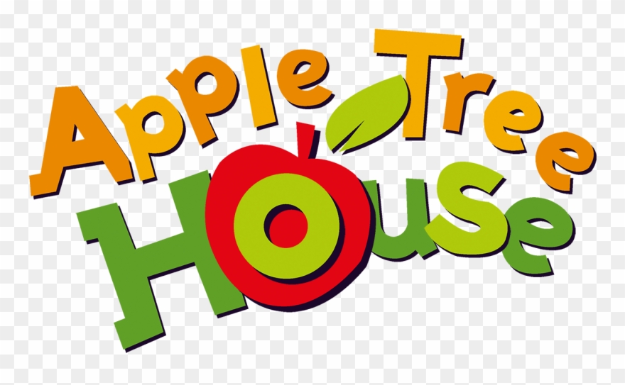 Green Clipart Apple Tree - Cbeebies Apple Tree House - Png Download