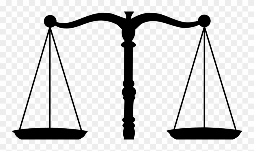 Law Clipart Labour Law - Justice Weighing Scale Png Transparent Png