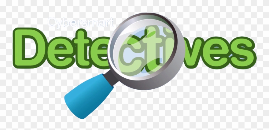 Cybersmart Detectives Header - Student Clipart
