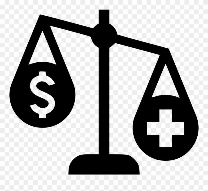 Balance Scales Health Care Money Important Comments - Scale Clipart - Png Download