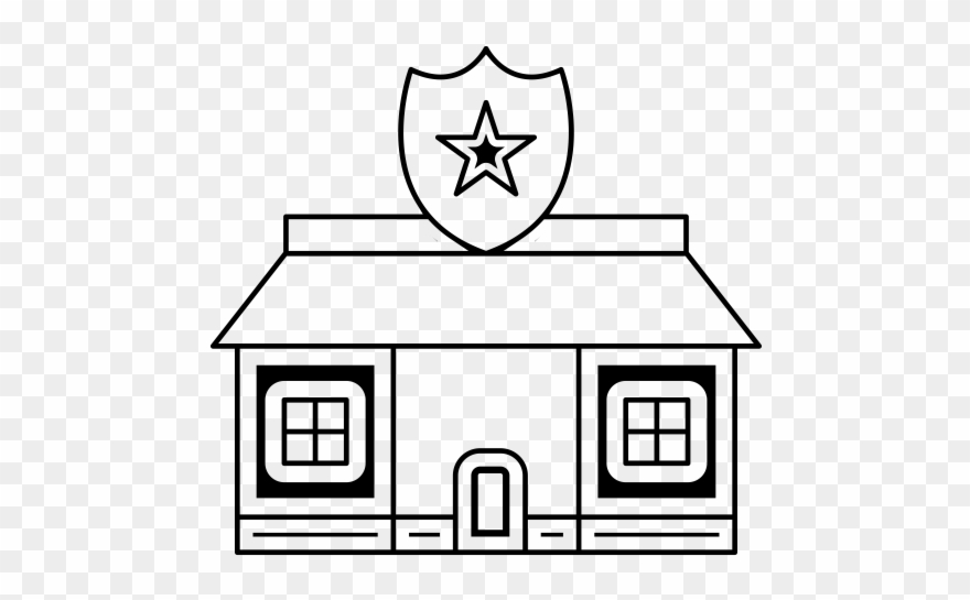 Police Office Rubber Stamp Clipart