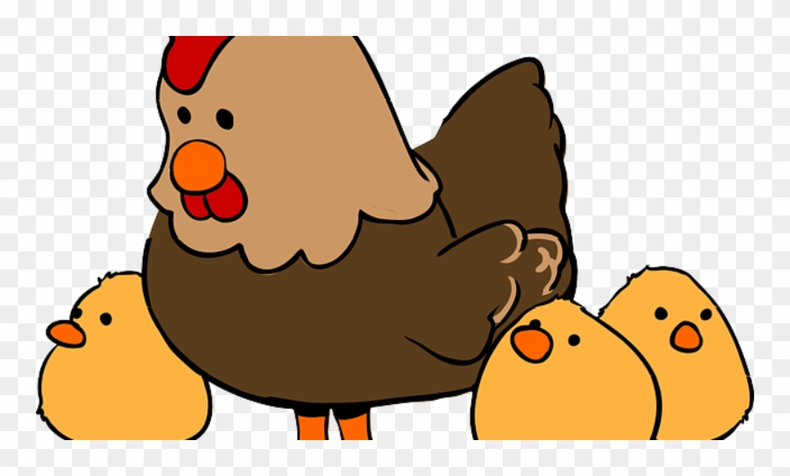 La Poule Et L'œuf - Clipart Farm Animal Png Transparent Png