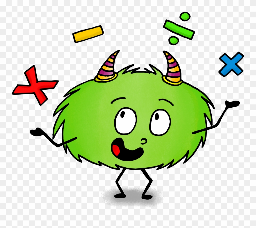 Et Voici Les Autres Camarades Multicolores De La Tribu - Opération Math Clipart