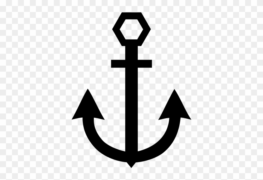 Anchor Rubber Stamp - Wild Atlantic Way Passport Stamps Clipart