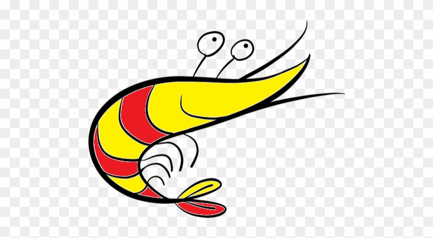 Catalan Shrimp Image - Coloring Book Clipart
