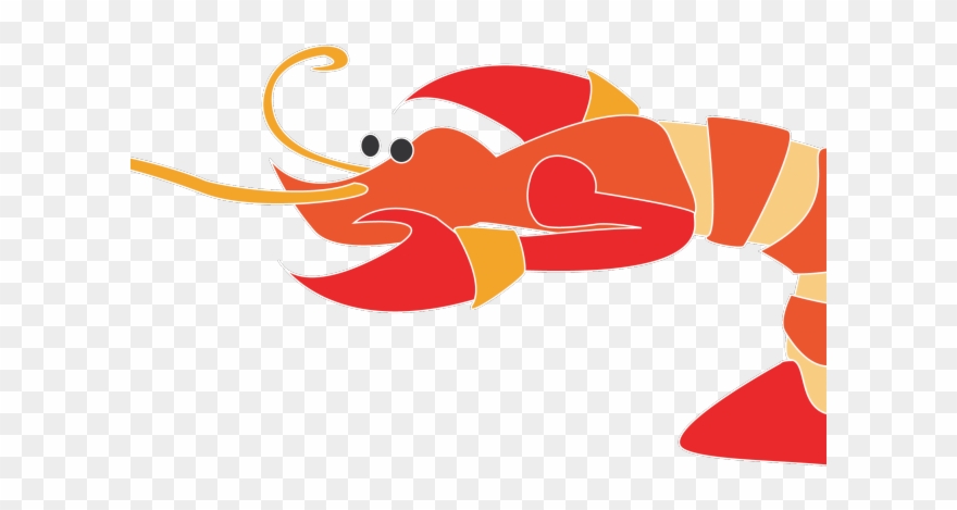 Crawfish Clipart Shrimp - Shrimp - Png Download