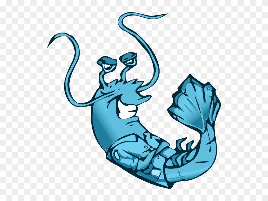 Blue Shrimp - Dearborn Corner Market Clipart