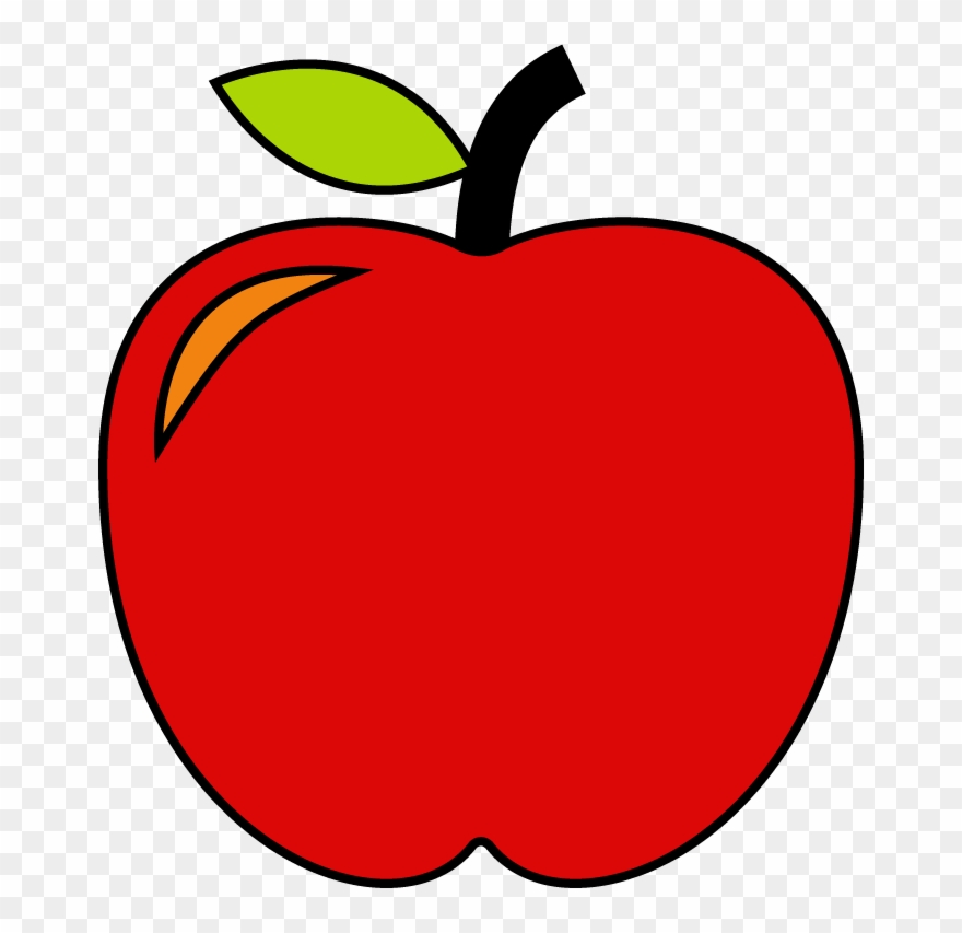 Apple - Dibujos De Vegetales Tomate Clipart