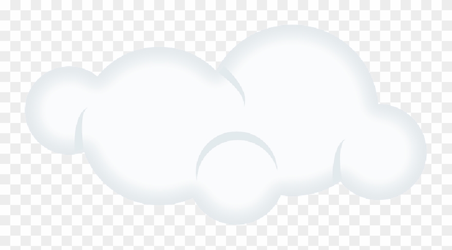 Pin Cloudy Sky Clipart - White Cloud Vector Png Transparent Png