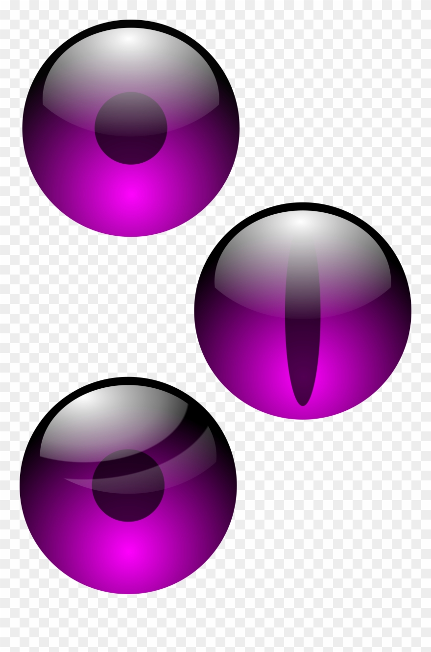 Eyeball Clipart Purple Eye - Eye - Png Download
