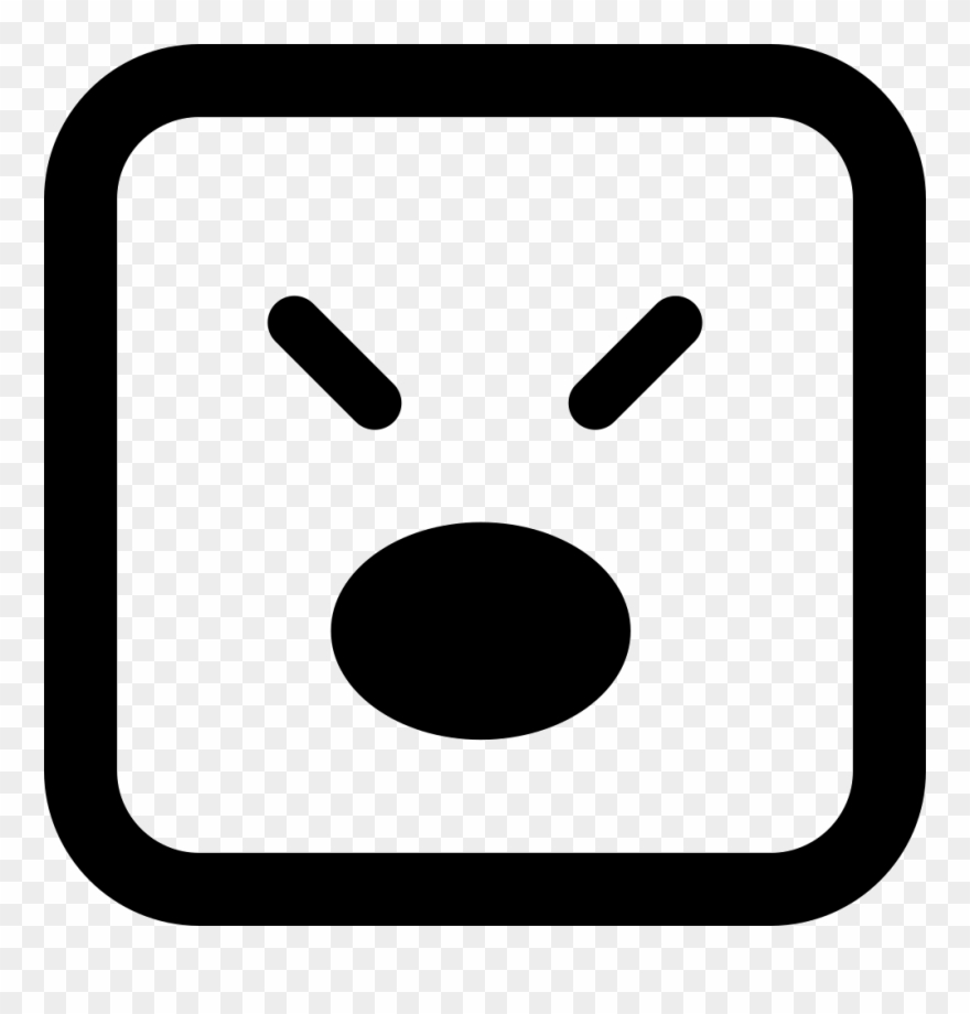 Mouth Svg Monster Eyes - Number 6 Icon Png Clipart