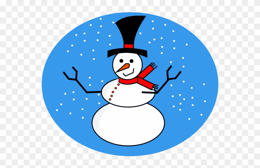 How To Draw Snowman - Easy Drawing Of Snowman Clipart