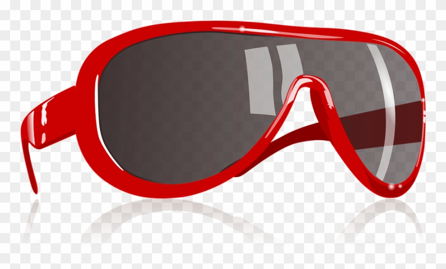 Red Eye Clip Art At - Sunglasses Clip Art - Png Download