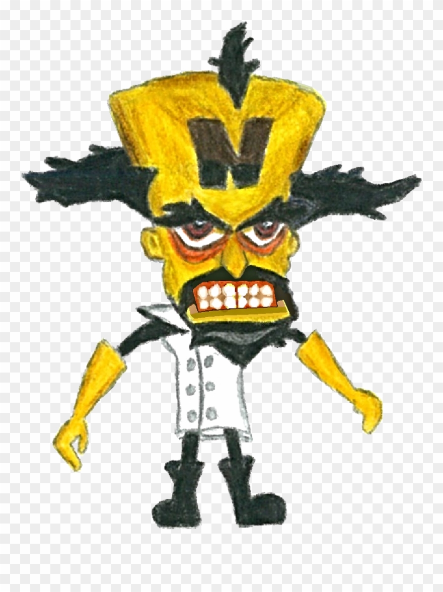 Crash Team Kart Racing Doctor Neo Cortex - Crash Team Racing Characters Png Clipart