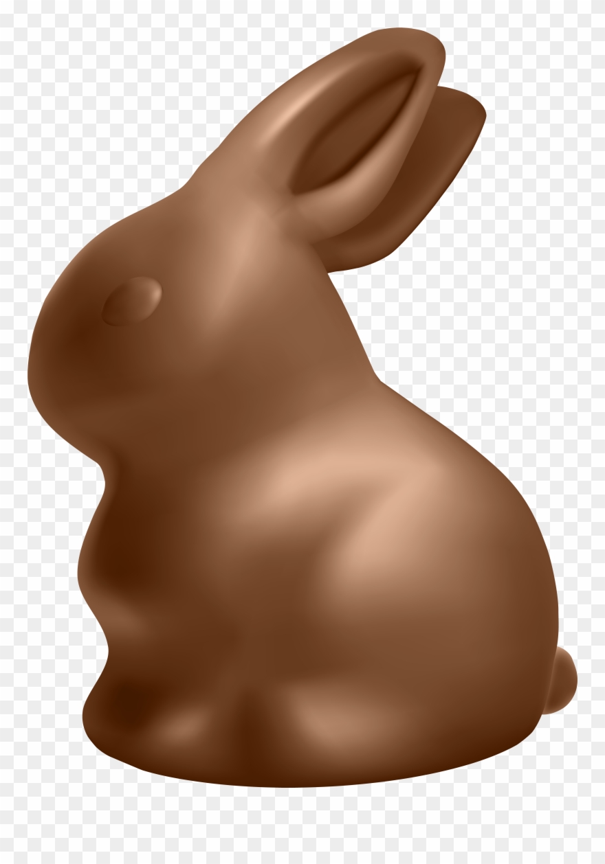 Download Chocolate Bunny Transparent Background Clipart (1152254