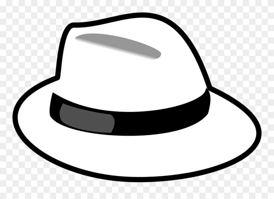 Pulling A Rabbit Out Of A Hat Is A Neat Trick - Clip Art Black And White Hat - Png Download