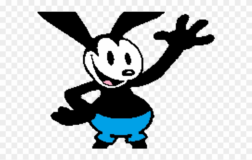 Oswald The Lucky Rabbit Clipart Art - Oswald The Lucky Rabbit - Png Download