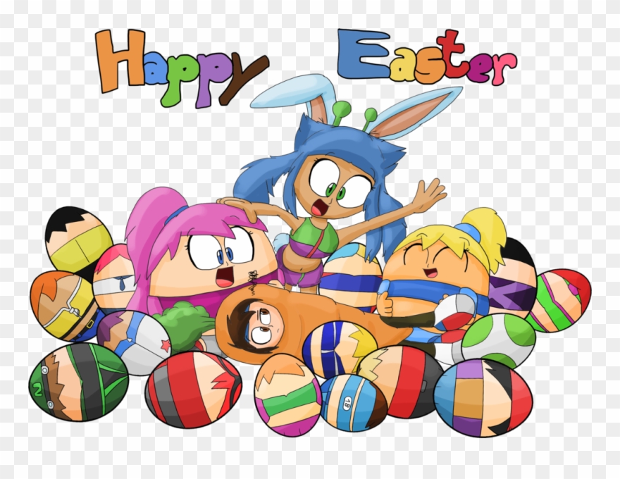 Happy Easter 2015 By - Cartoon Clipart