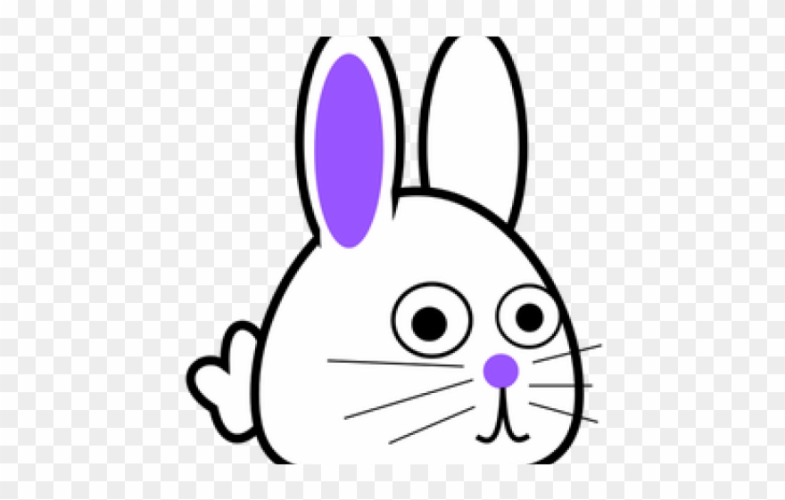 Ume Tree Clipart Bunny - Coloring Page Of Cute Bunny - Png Download